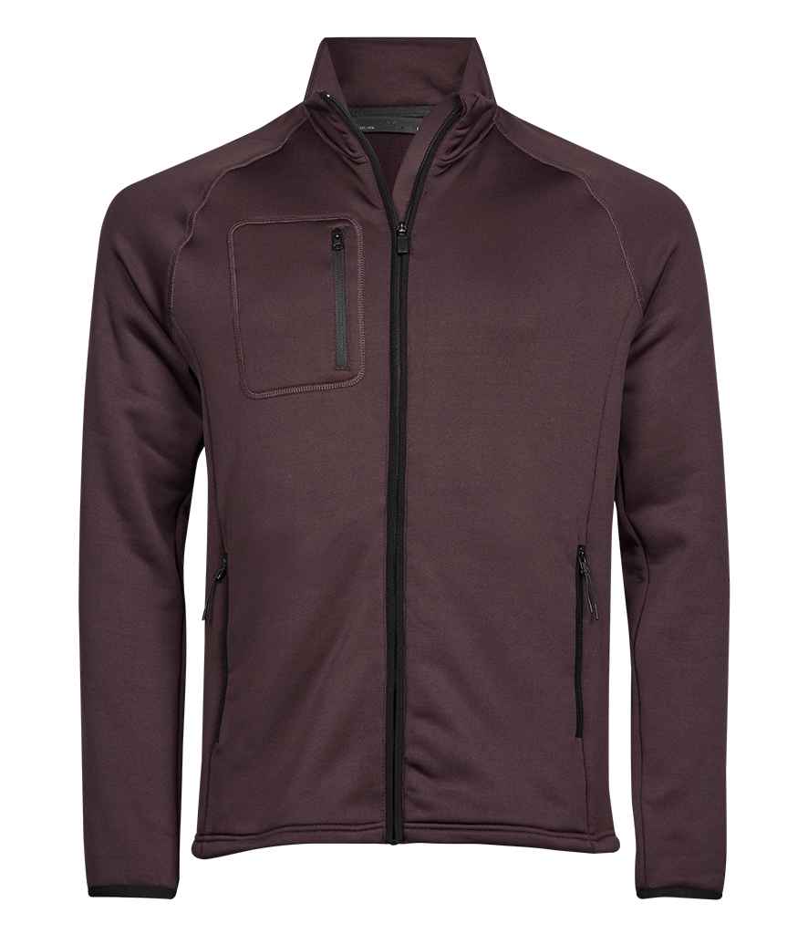 Tee Jays Stretch Fleece Jacket | Grape - Eg Clothing UK