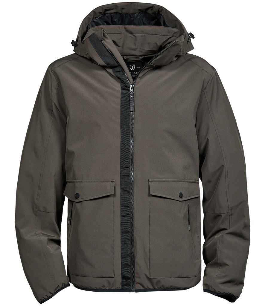 Tee Jays Urban Adventure Shell Jacket | Dark Olive - Eg Clothing UK