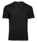 Tee Jays V Neck Soft T-Shirt slim-fit V-neck short sleeves soft-touch fabric