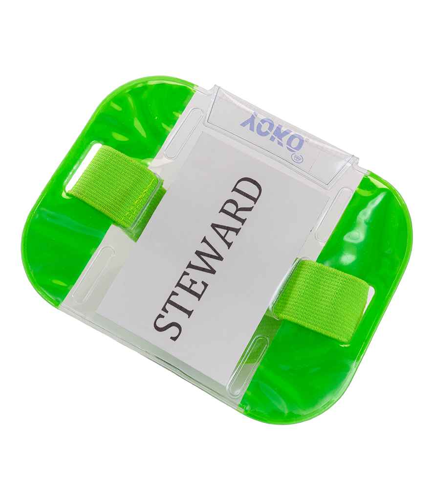 Yoko ID Arm Band | Paramedic Green - Eg Clothing UK