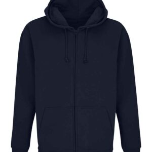 SOL'S Unisex Carter Full Zip Hoodie | French Navy