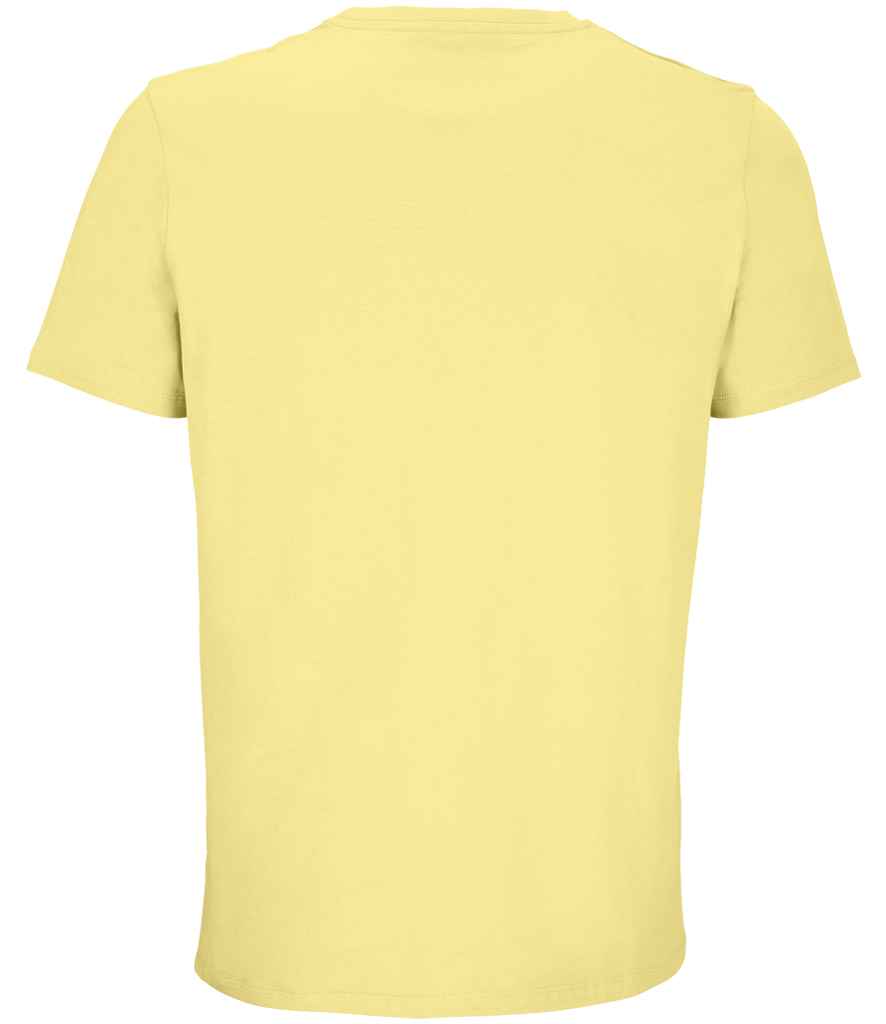SOL'S Unisex Legend Organic T-Shirt | Light Yellow - Image 2