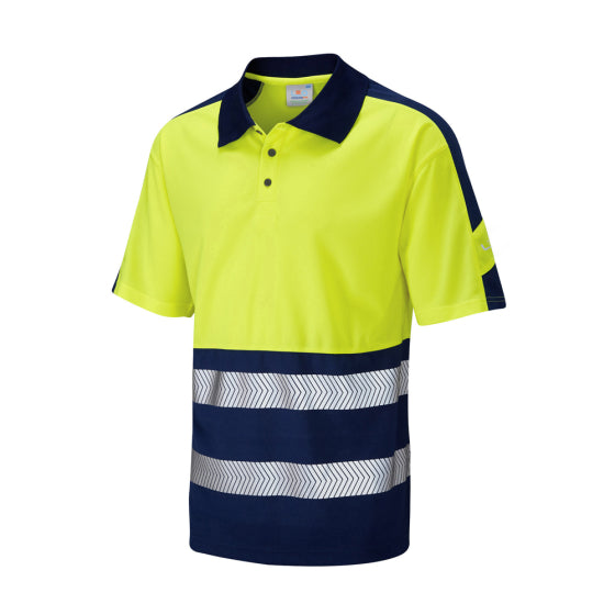 WATERSMEET Leo EcoViz Performance+ Dual Colour Polo Shirt - Image 2