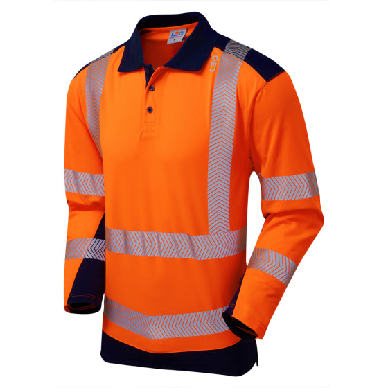 WRINGCLIFF Leo EcoViz Performance+ Dual Colour Polo Shirt - Image 2