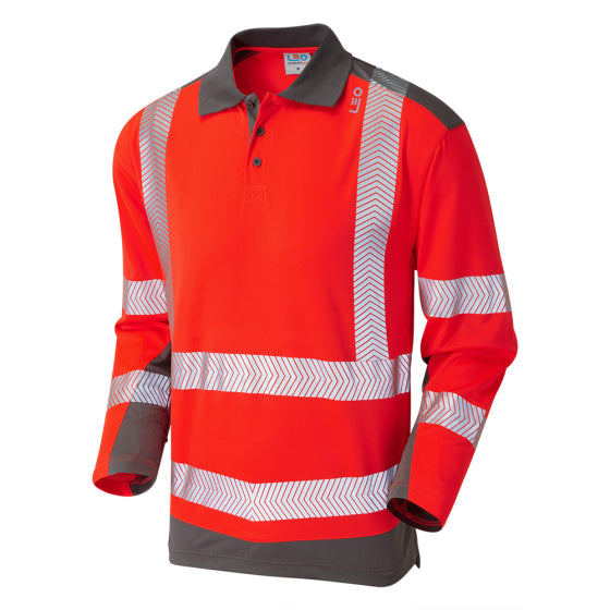 WRINGCLIFF Leo EcoViz Performance+ Dual Colour Polo Shirt - Image 3