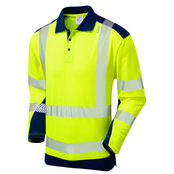 WRINGCLIFF Leo EcoViz Performance+ Dual Colour Polo Shirt - Image 5