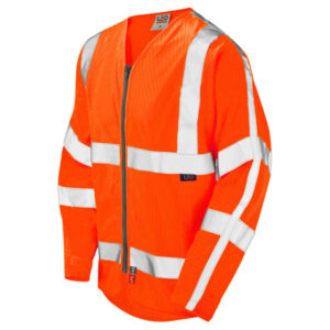 HUISH Leo EcoViz LFS/AS Sleeved Zip Waistcoat, EN 14116 & EN