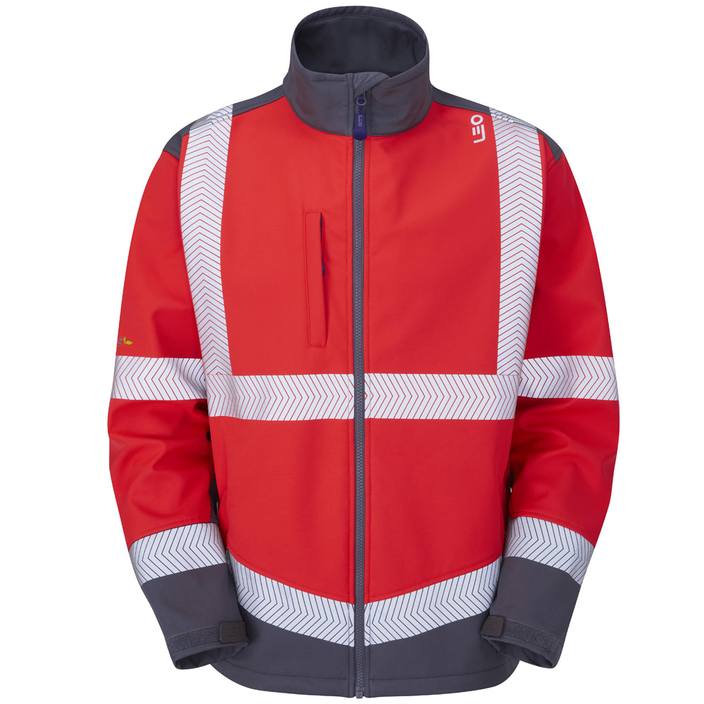 BOWDEN Leo EcoViz Softshell Jacket - Image 4