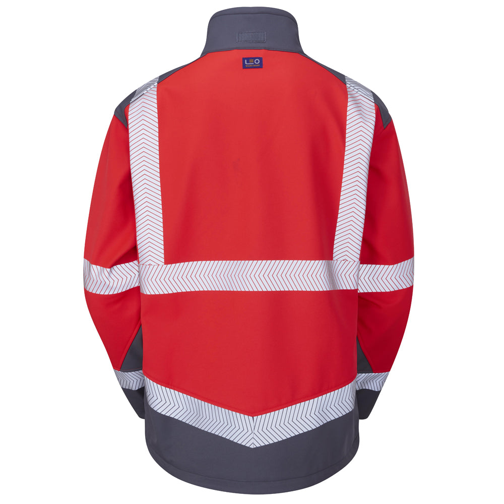 BOWDEN Leo EcoViz Softshell Jacket - Image 5