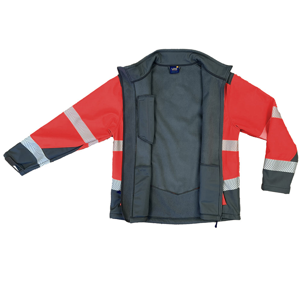 BOWDEN Leo EcoViz Softshell Jacket - Image 6