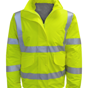 Alder Hi-Vis Waterproof Bomber Jacket