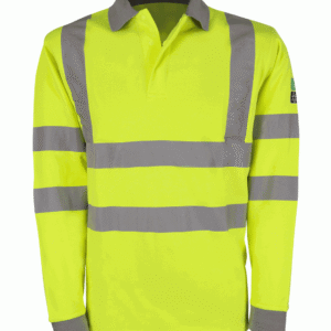 Hertz Modacrylic FR Hi-Vis Arc-Rated Polo Shirt