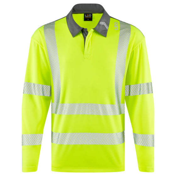 GEORGEHAM Leo EcoViz COOLMAX High Performance Sleeved Polo Shirt - Image 4