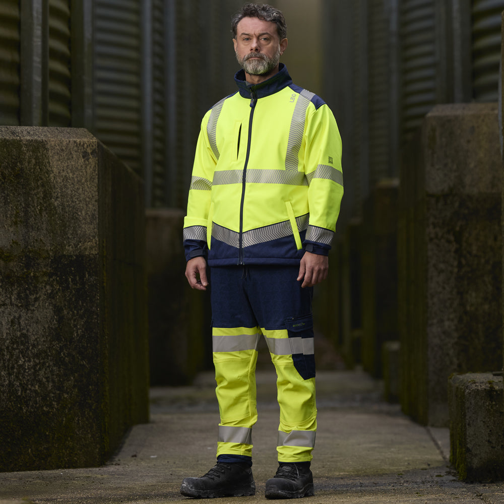 BOWDEN Leo EcoViz Softshell Jacket - Image 9