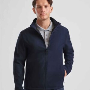 Russell Essential Recycled Soft Shell Jacket | French Navy