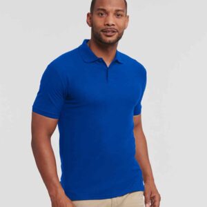 Russell Authentic Eco Piqué Polo Shirt | Bright Royal