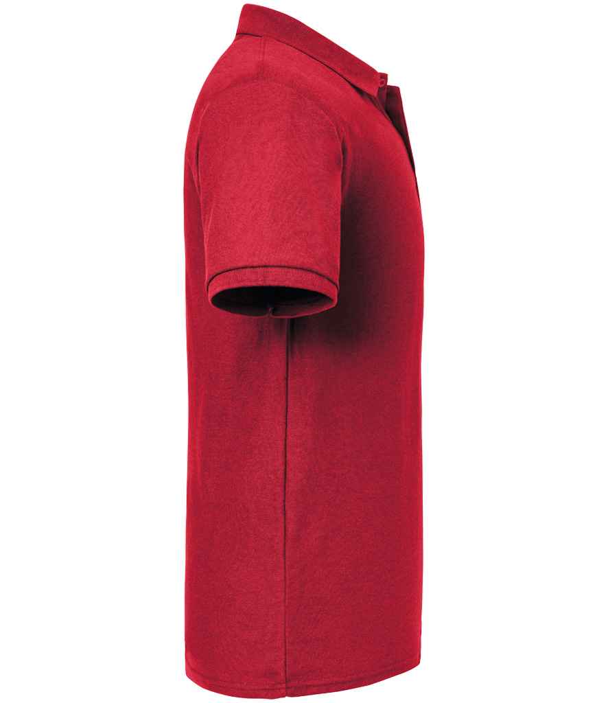 Russell Authentic Eco Piqué Polo Shirt | Classic Red - Image 3