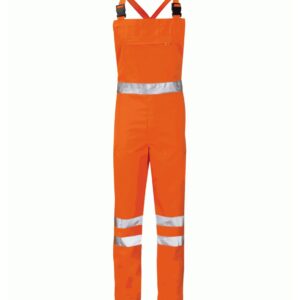 Alpha Hi-Vis Bib And Brace Overall Pants