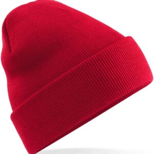 Beechfield Polylana® Original Cuffed Beanie | Classic Red