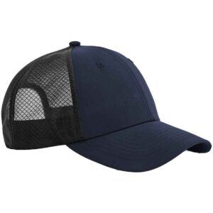 Beechfield Technical Mesh Trucker Cap | Navy/Black