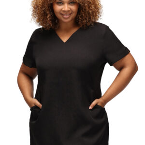 La Beeby Nina V-Neck Polyester Tunic