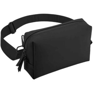 BagBase PU Cross Body Bag | Black