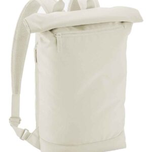 BagBase Simplicity Roll-Top Backpack Lite | Beige