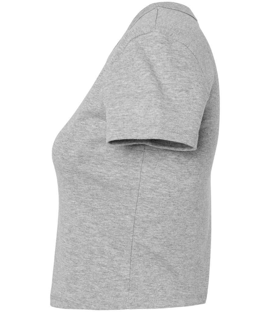 Bella Ladies Micro Rib Baby T-Shirt - Image 3