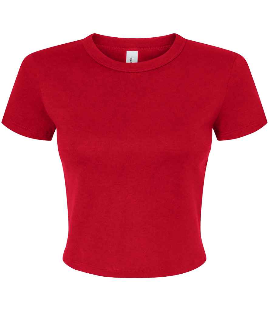 Bella Ladies Micro Rib Baby T-Shirt - Image 21