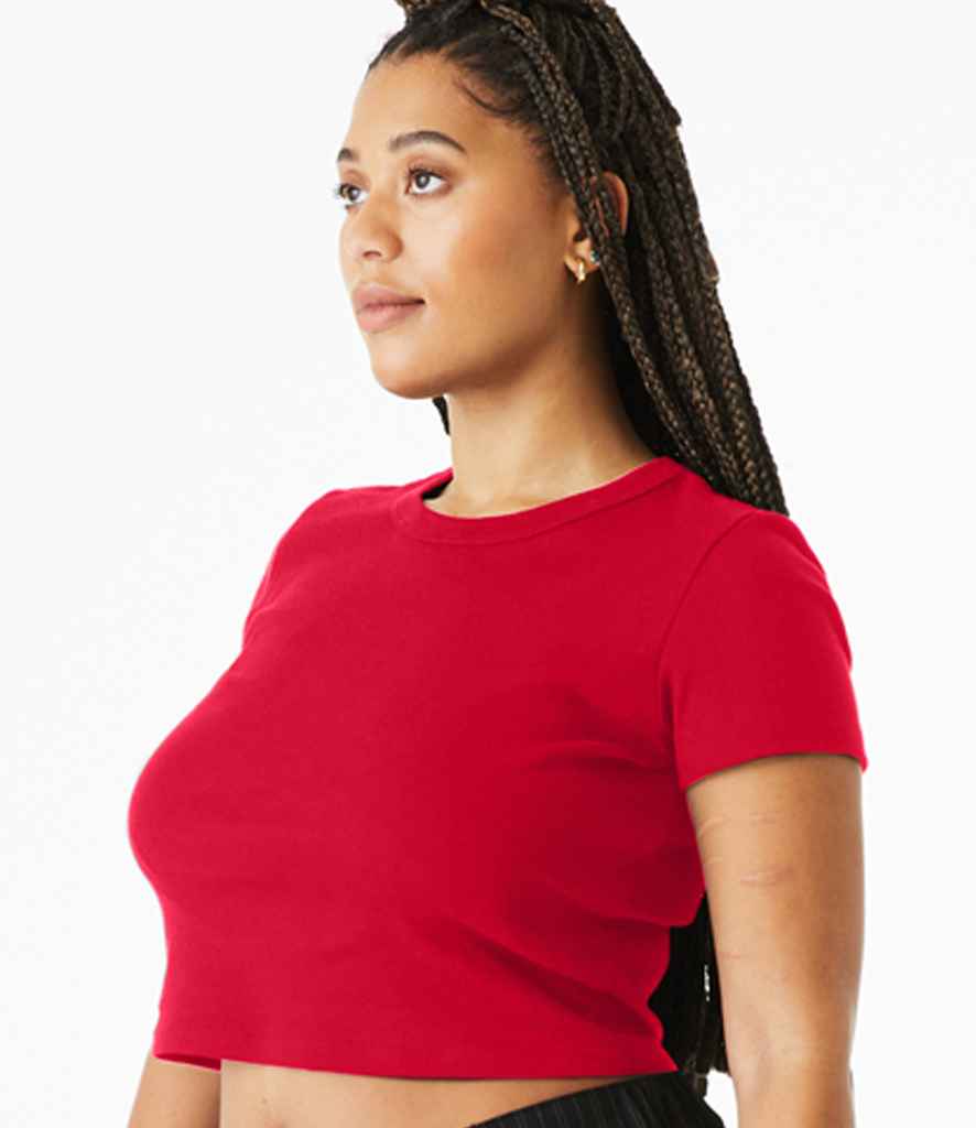 Bella Ladies Micro Rib Baby T-Shirt - Image 20