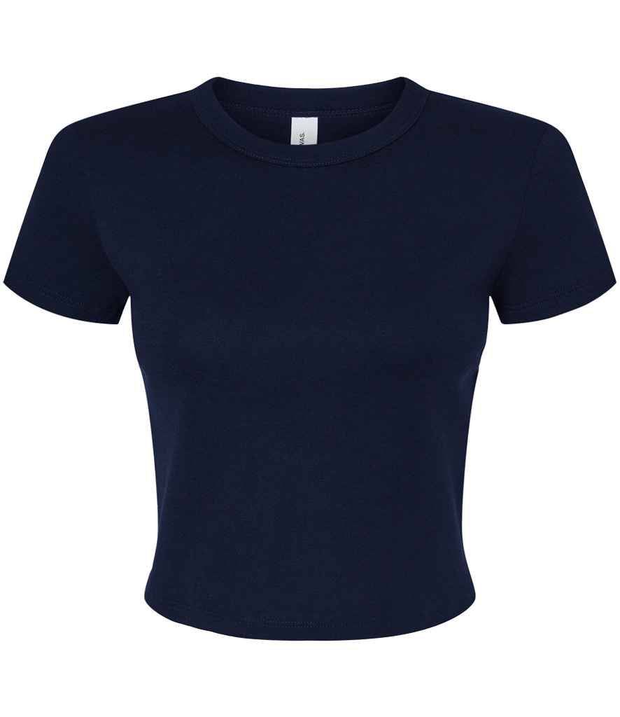 Bella Ladies Micro Rib Baby T-Shirt - Image 13