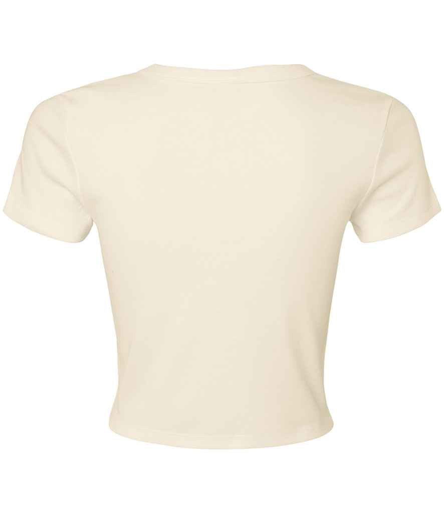Bella Ladies Micro Rib Baby T-Shirt - Image 11