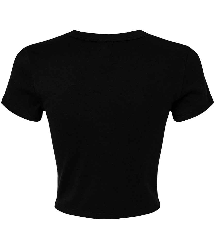 Bella Ladies Micro Rib Baby T-Shirt - Image 9