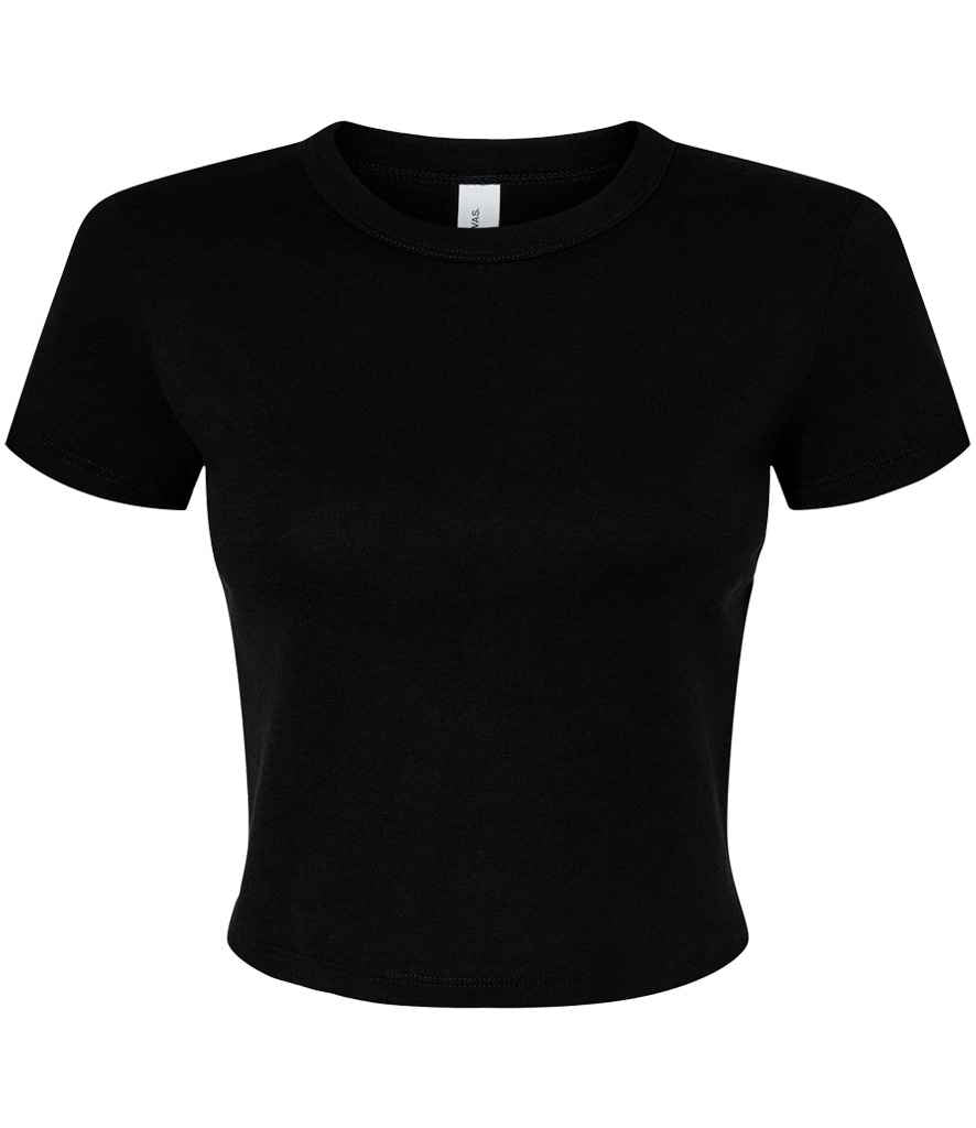 Bella Ladies Micro Rib Baby T-Shirt - Image 8