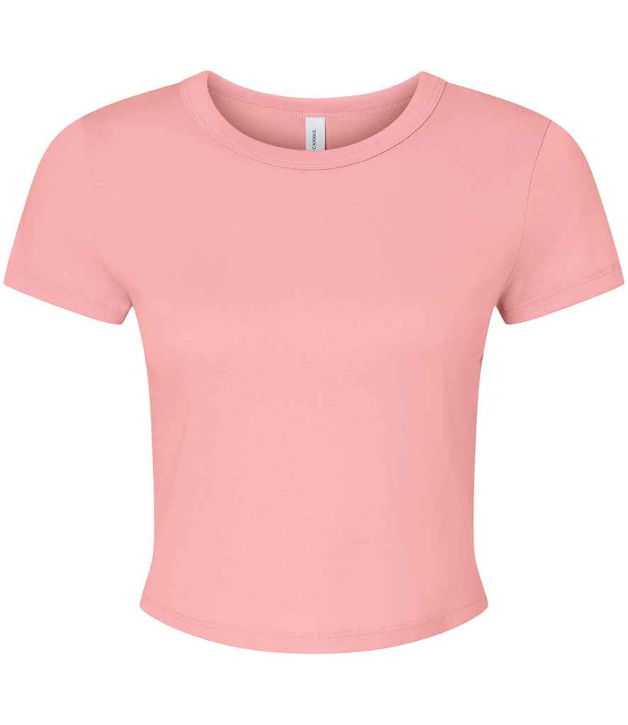 Bella Ladies Micro Rib Baby T-Shirt - Image 17