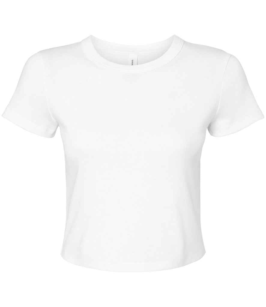Bella Ladies Micro Rib Baby T-Shirt - Image 24
