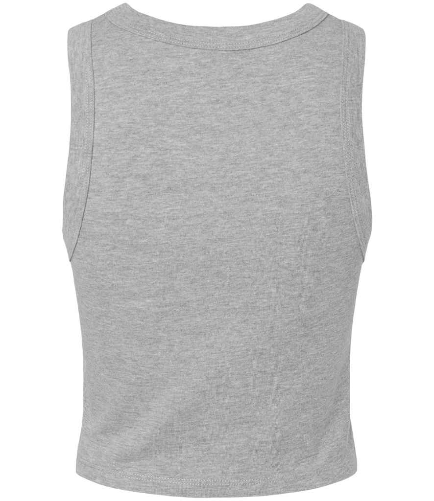 Bella Ladies Micro Rib Racer Tank Top - Image 3
