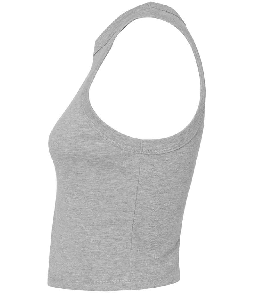 Bella Ladies Micro Rib Racer Tank Top - Image 4