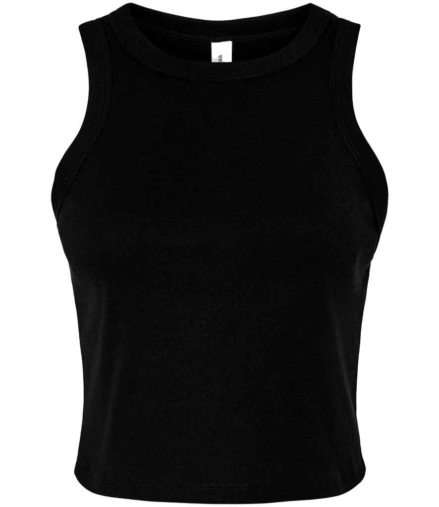 Bella Ladies Micro Rib Racer Tank Top - Image 5