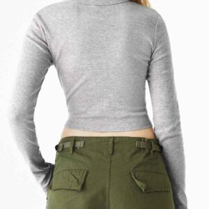 Bella Micro Rib Long Sleeve Baby T-Shirt