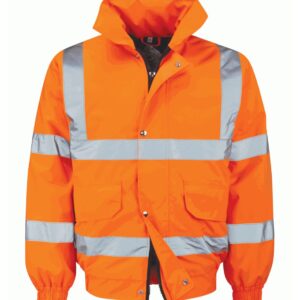 Balan Orange Hi Vis Bomber