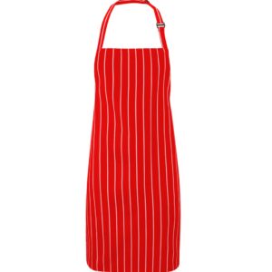 Unisex Striped Bib Apron