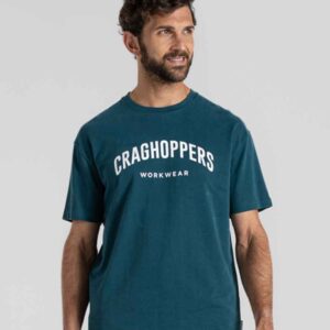 Craghoppers Workwear Batley T-Shirt | Dark Aegean Blue