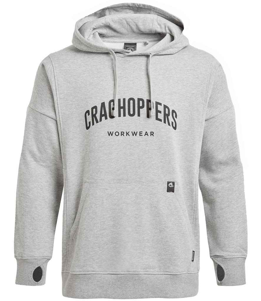Craghoppers Workwear Oulston Hoodie | Soft Grey Marl - Image 2