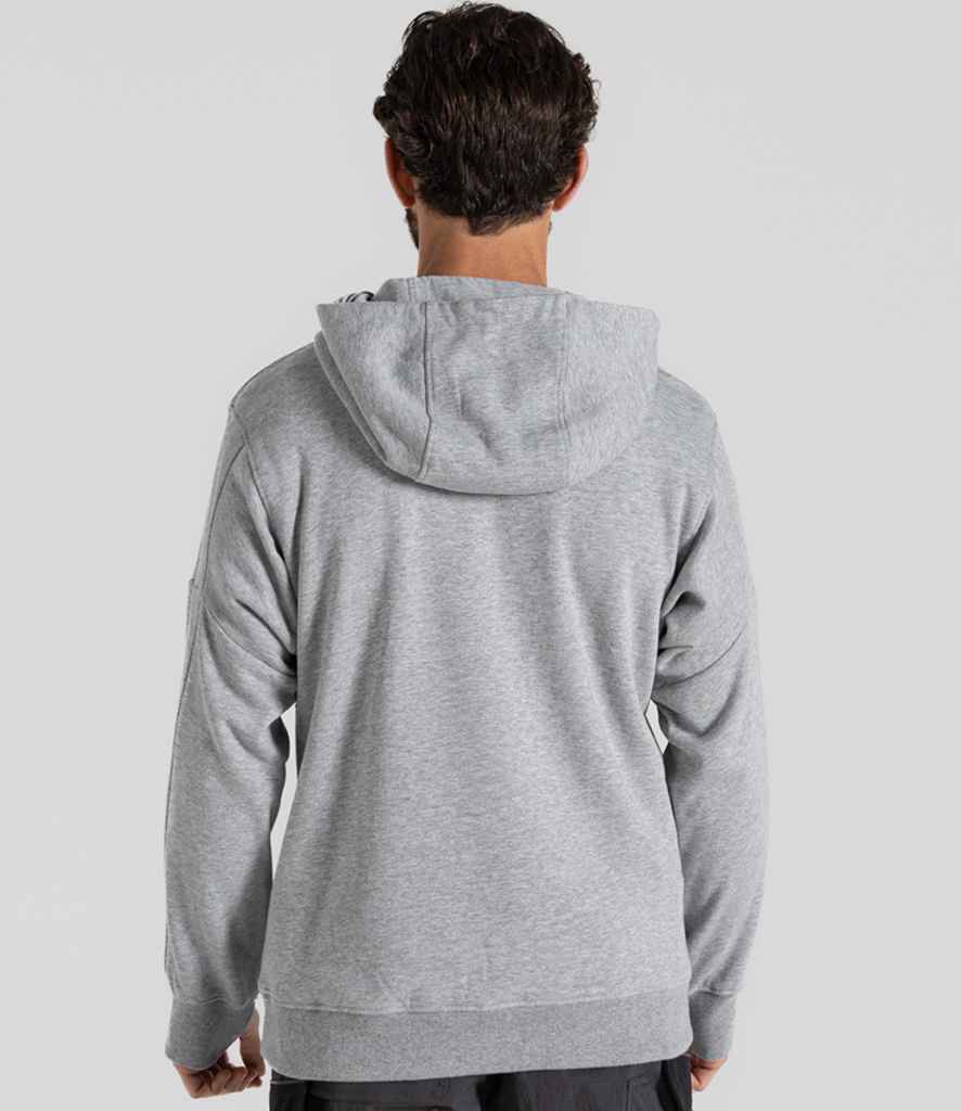 Craghoppers Workwear Oulston Hoodie | Soft Grey Marl
