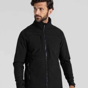 Craghoppers Workwear Whitby Soft Shell Jacket | Black