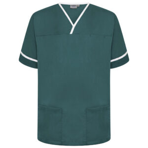 Behrens Contrast Trim Smart Scrub Top
