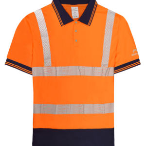 Cruiser Hi-Vis Two-Tone Short Sleeve Polo Shirt