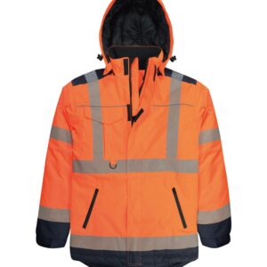 Hi-Vis Two-Tone Winter Parka