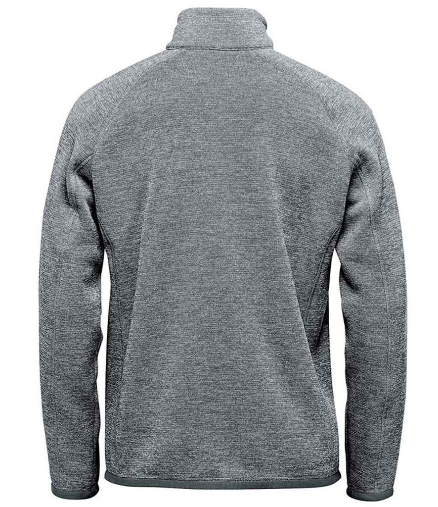 Stormtech Avalante Full Zip Knitted Fleece Jacket | Granite Heather - Image 2